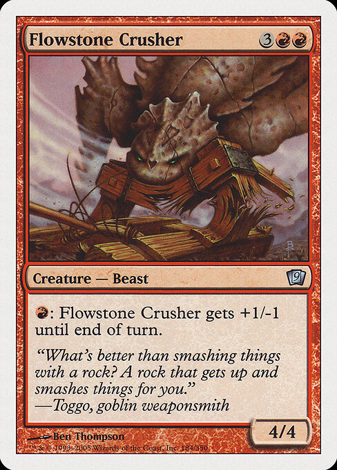 Flowstone Crusher - Nonfoil