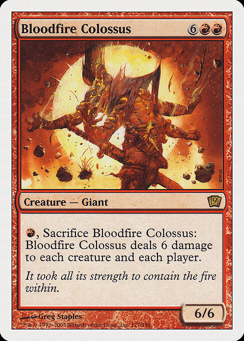 Bloodfire Colossus - Nonfoil