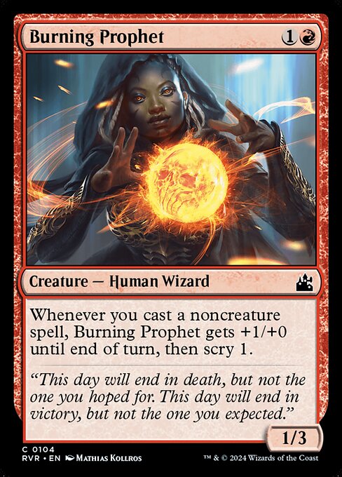 Burning Prophet - Nonfoil