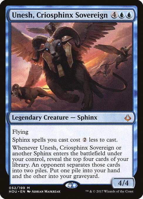Unesh, Criosphinx Sovereign - Nonfoil