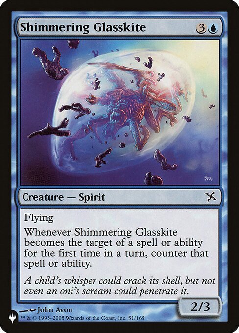 Shimmering Glasskite - Nonfoil