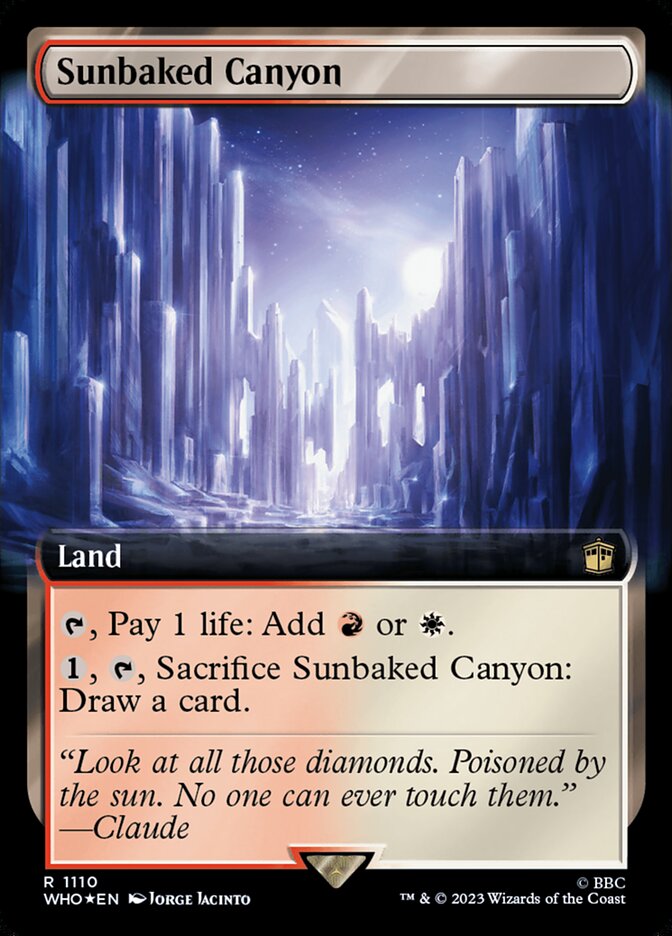 Sunbaked Canyon (Extended Art - Surge Foil)