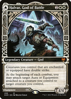 Halvar, God of Battle // Sword of the Realms (Showcase)