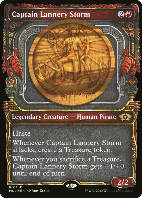 Captain Lannery Storm - Foil