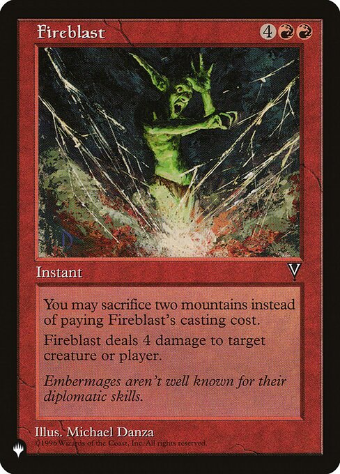 Fireblast - Nonfoil