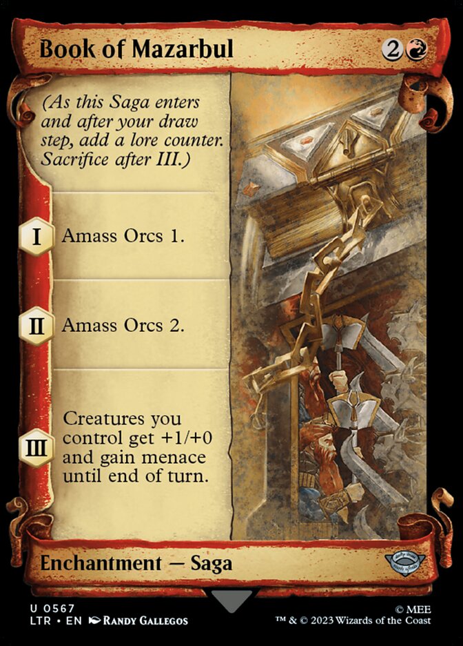 Book of Mazarbul (Showcase)