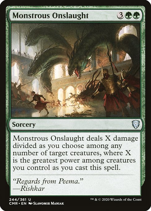 Monstrous Onslaught - Nonfoil