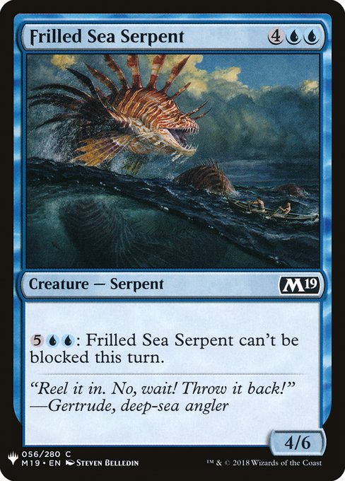 Frilled Sea Serpent - Nonfoil