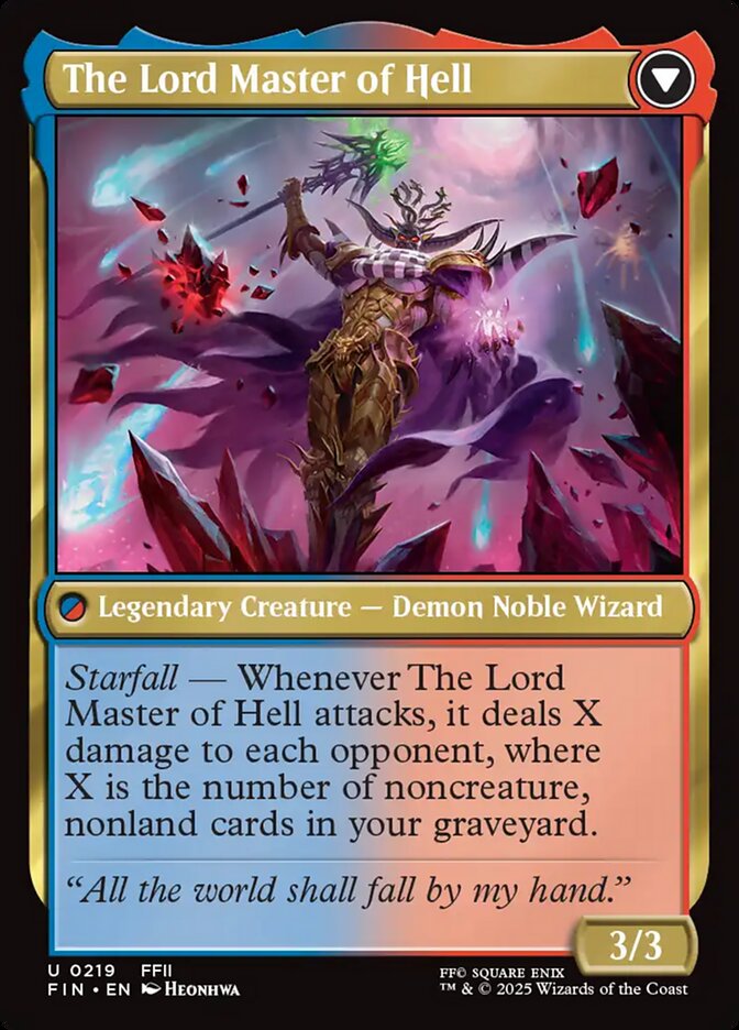 The Lord Master of Hell MTG Card (219)