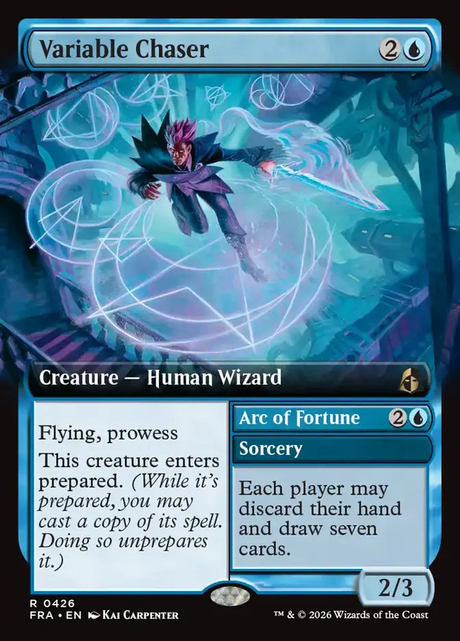 Variable Chaser // Arc of Fortune (Extended Art)