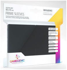 Gamegenic Prime Card Sleeves Black (100 Sleeves Per Pack)