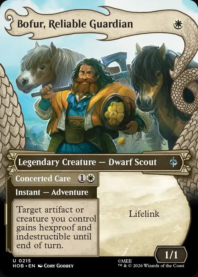 Bofur, Reliable Guardian // Concerted Care (Dragon Hoard Showcase)