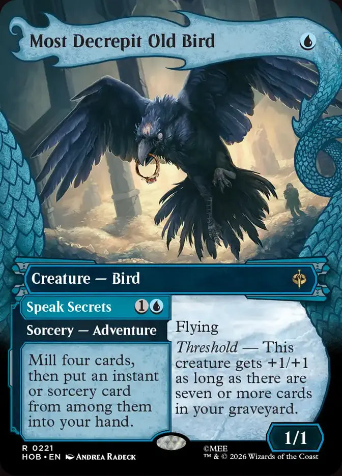 Most Decrepit Old Bird // Speak Secrets (Dragon Hoard Showcase)