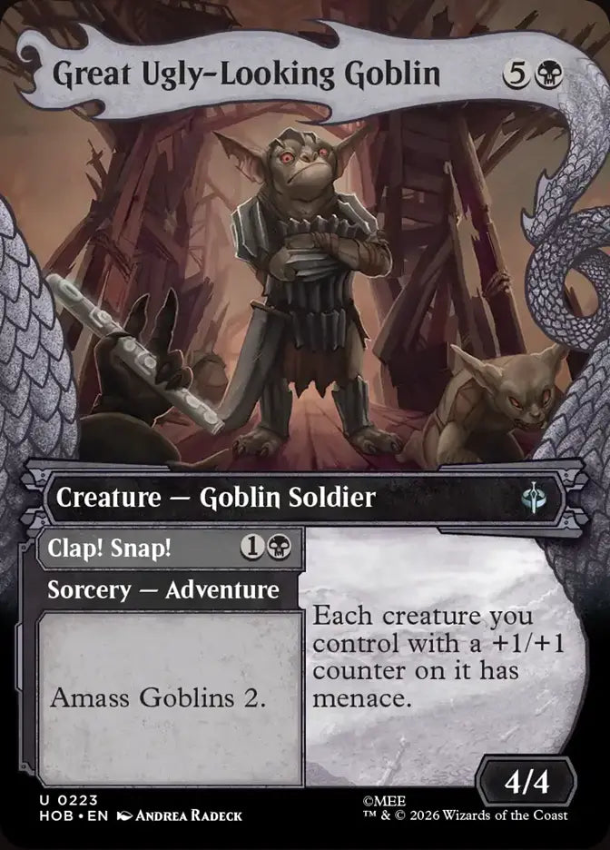 Great Ugly-Looking Goblin // Clap! Snap! (Dragon Hoard Showcase)