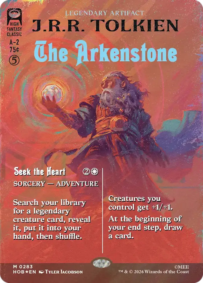 The Arkenstone // Seek the Heart (Book Cover Showcase - Surge Foil)