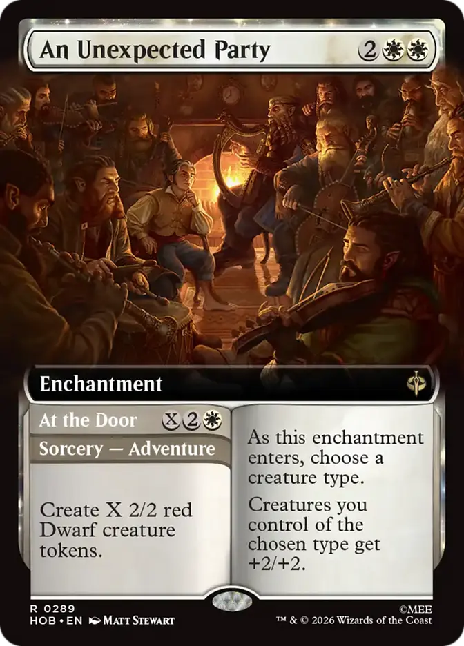 An Unexpected Party // At the Door (Extended Art)