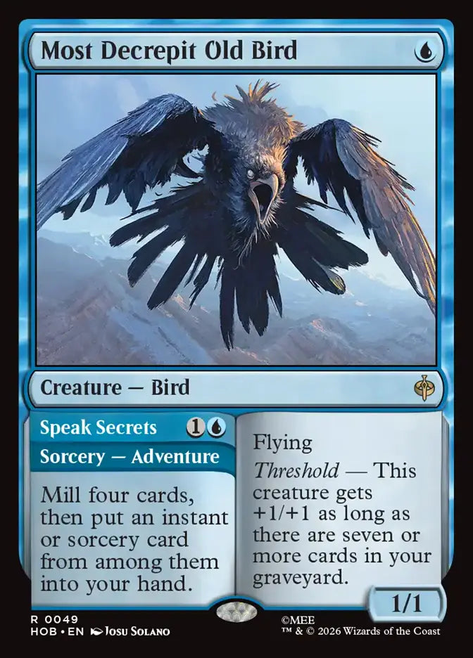 Most Decrepit Old Bird // Speak Secrets