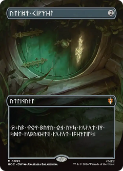 Arcane Signet (Borderless) (Dwarvish)