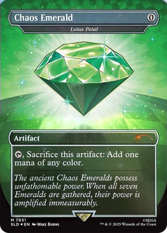 Chaos Emerald (Lotus Petal)
