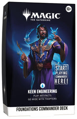 (Pre-Order) Magic: The Gathering - Foundations Commander Deck Bundle