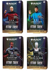 Magic the Gathering - Star Trek Collector's Edition Commander Deck Bundle (Pre-Order - 6/11)
