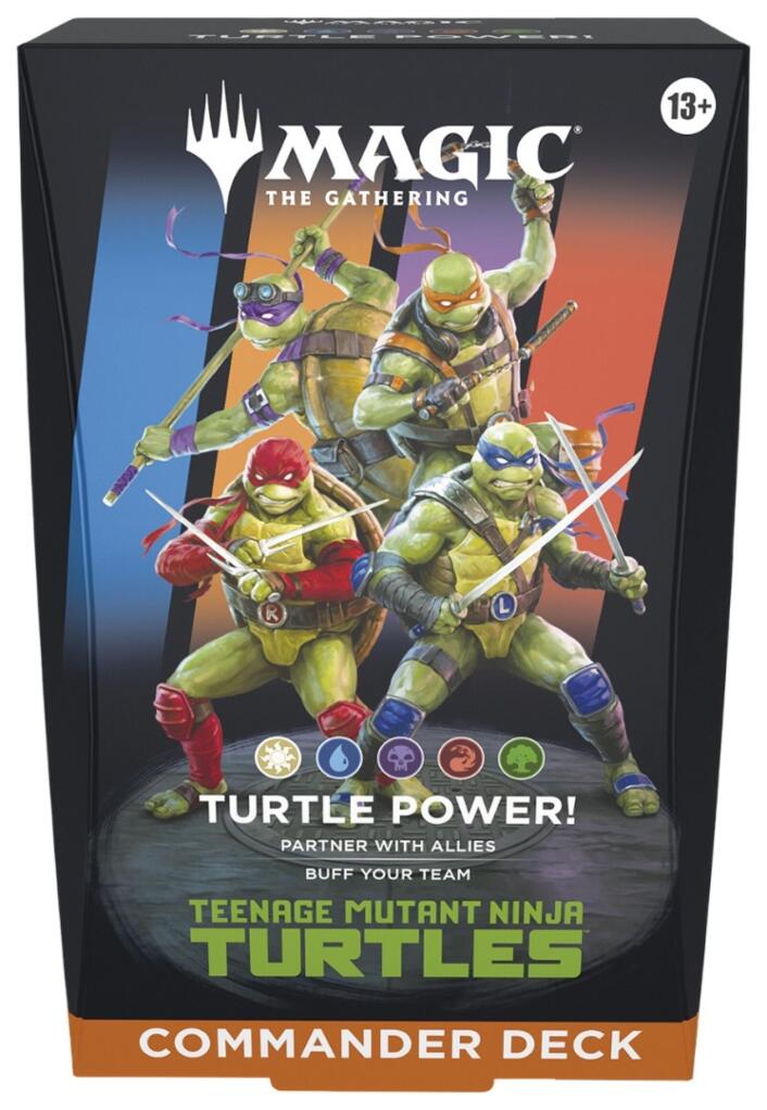 Magic: The Gathering - Teenage Mutant Ninja Turtles Commander Deck - Turtle Power