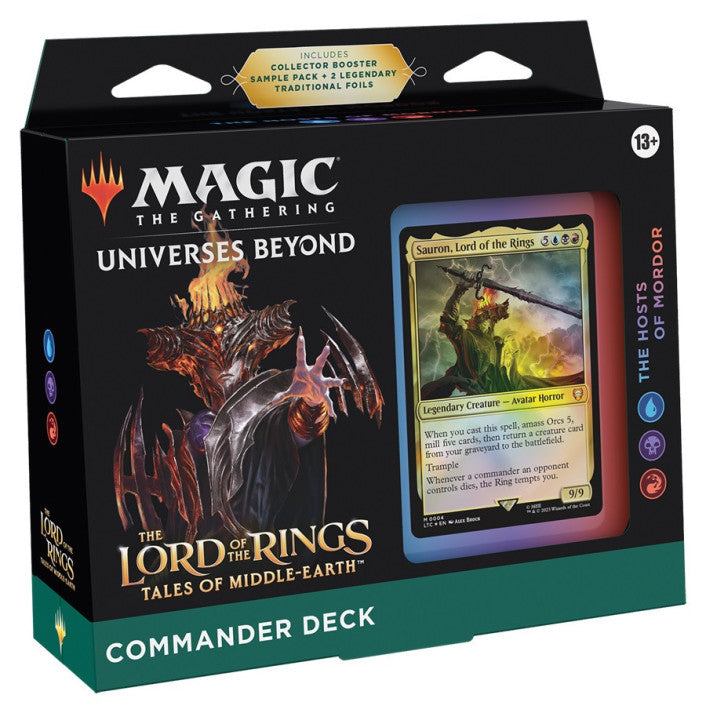 Magic: The Gathering - The Lord of the Rings Tales of Middle Earth Commander Deck - The Hosts of Mordor