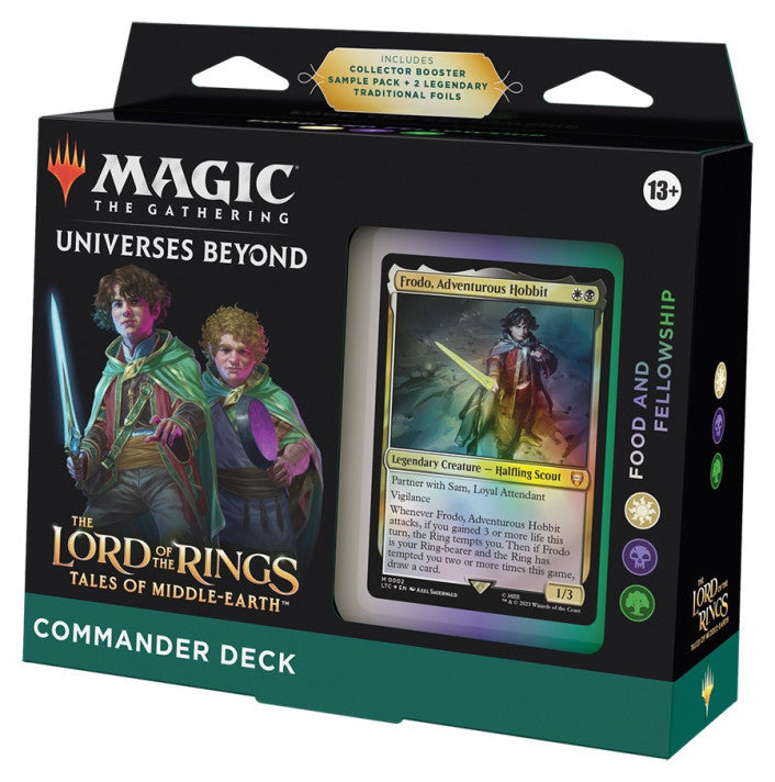 Magic: The Gathering - The Lord of the Rings Tales of Middle Earth Commander Deck - Food and Fellowship