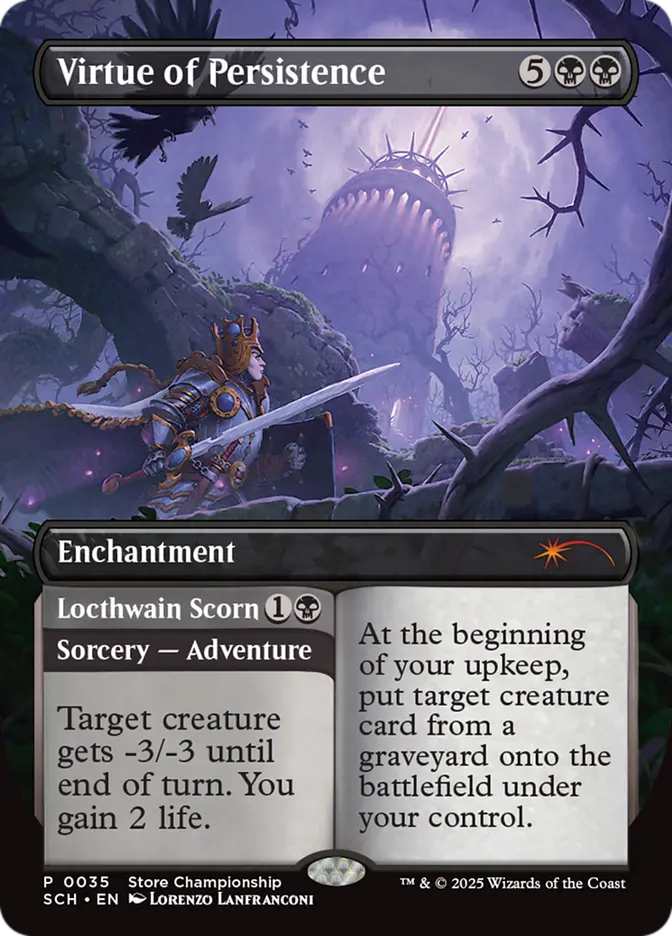 Virtue of Persistence // Locthwain Scorn (Store Championships)