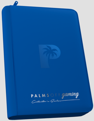 Collector's Series 4 Pocket Zip Binder - Blue
