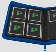 Collector's Series 4 Pocket Zip Binder - Blue
