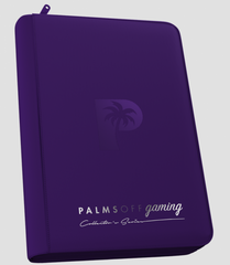 Collector's Series 4 Pocket Zip Binder - Purple
