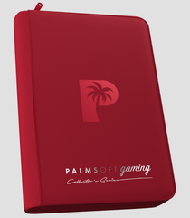 Collector's Series 4 Pocket Zip Binder - Red