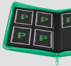 Collector's Series 4 Pocket Zip Binder - Turquoise
