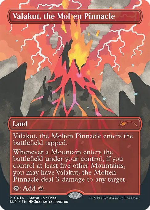 Valakut, the Molten Pinnacle (Secret Lair Promo)