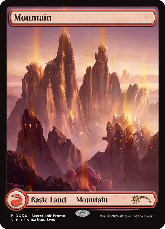 Mountain (SLP-34) (Secret Lair Promo)