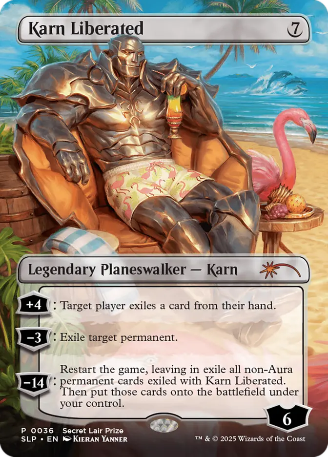 Karn Liberated (Secret Lair Promo)