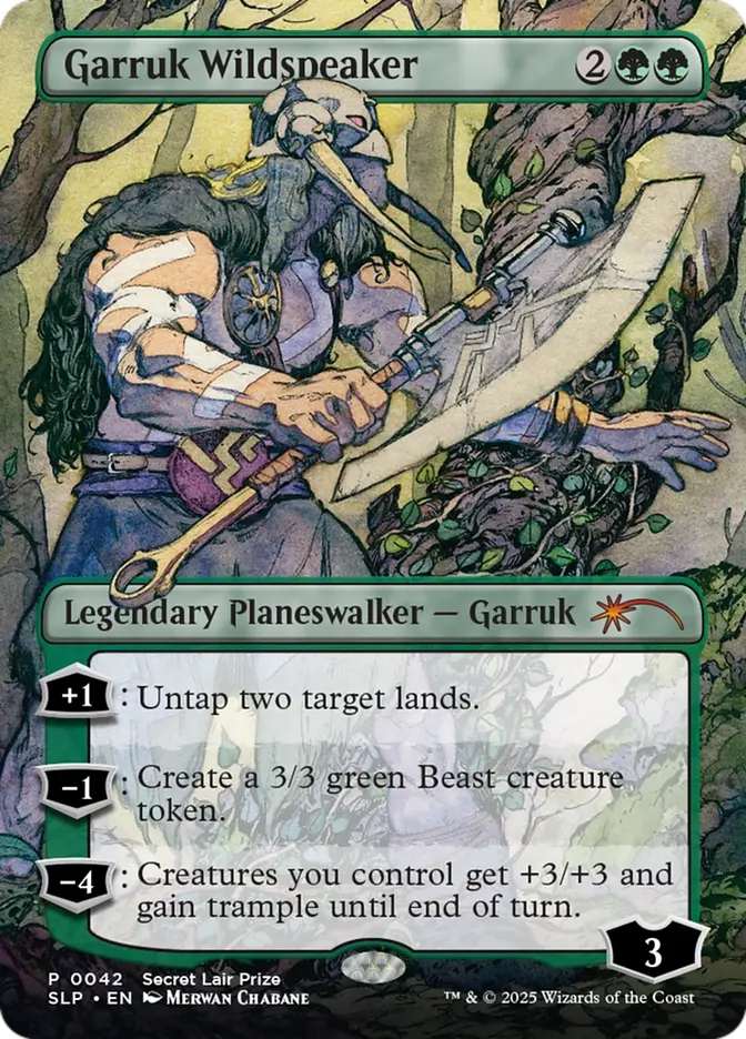 Garruk Wildspeaker (Secret Lair Promo)