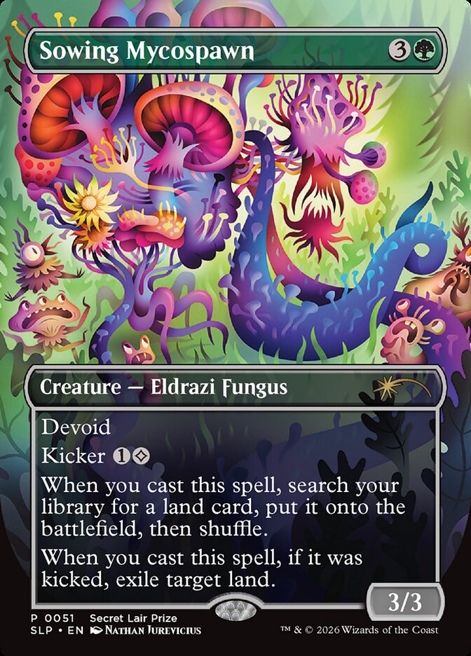 Sowing Mycospawn (RCQ - Cycle 13 Promo)