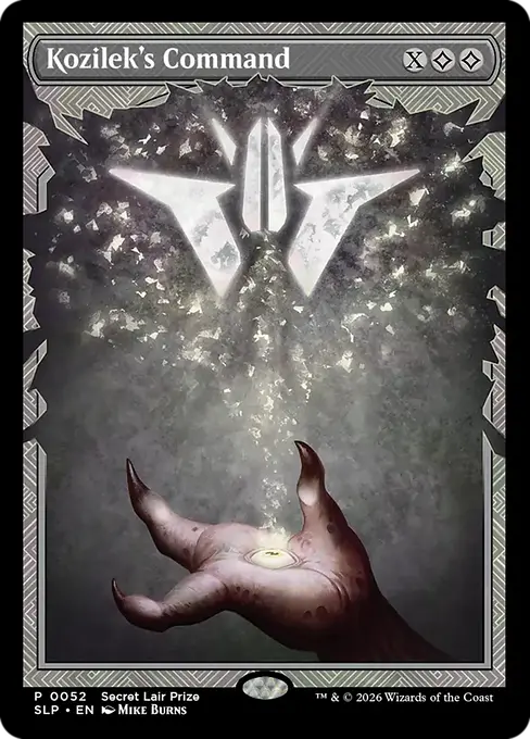 Kozilek's Command (Secret Lair Promo)