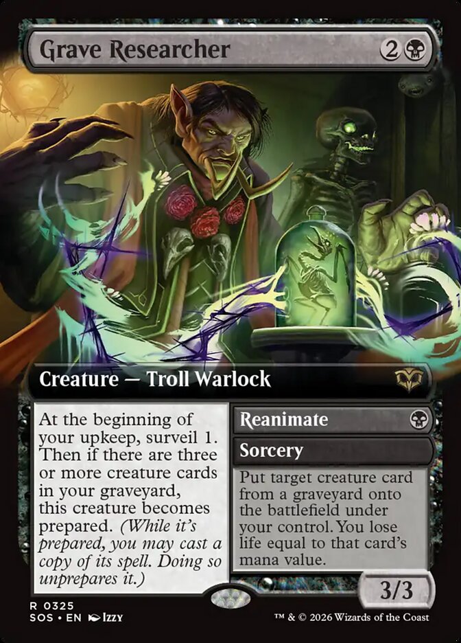 Grave Researcher // Reanimate (Extended Art)