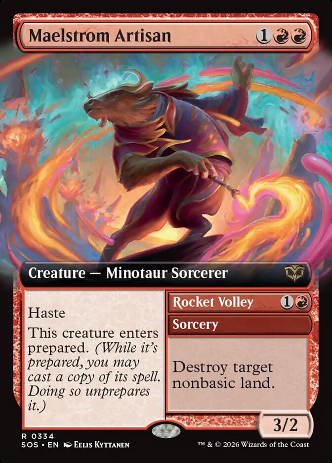 Maelstrom Artisan // Rocket Volley (Extended Art)