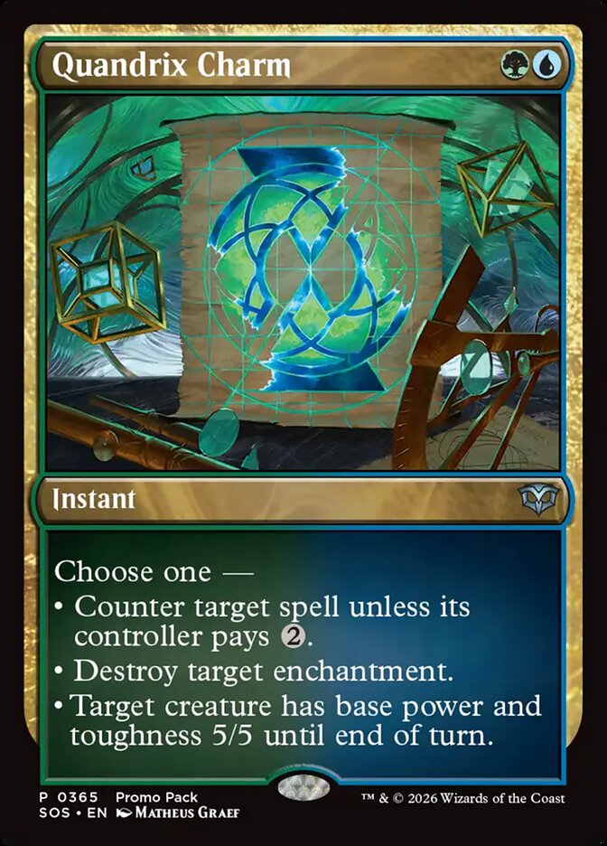 Quandrix Charm (Promo)
